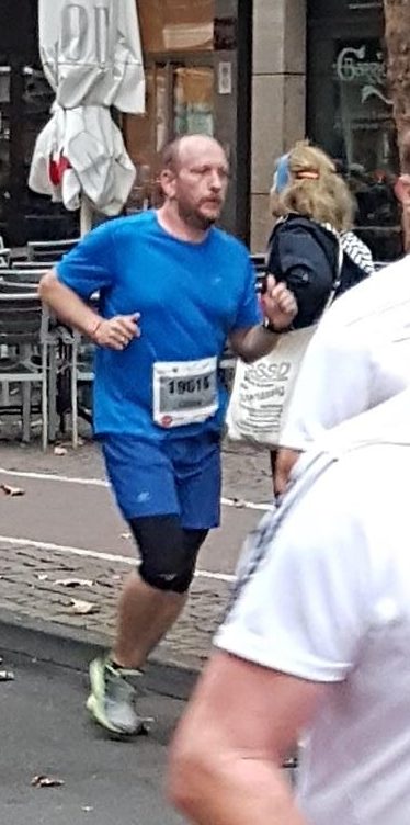 Läufer Halbmarathon Köln 2018