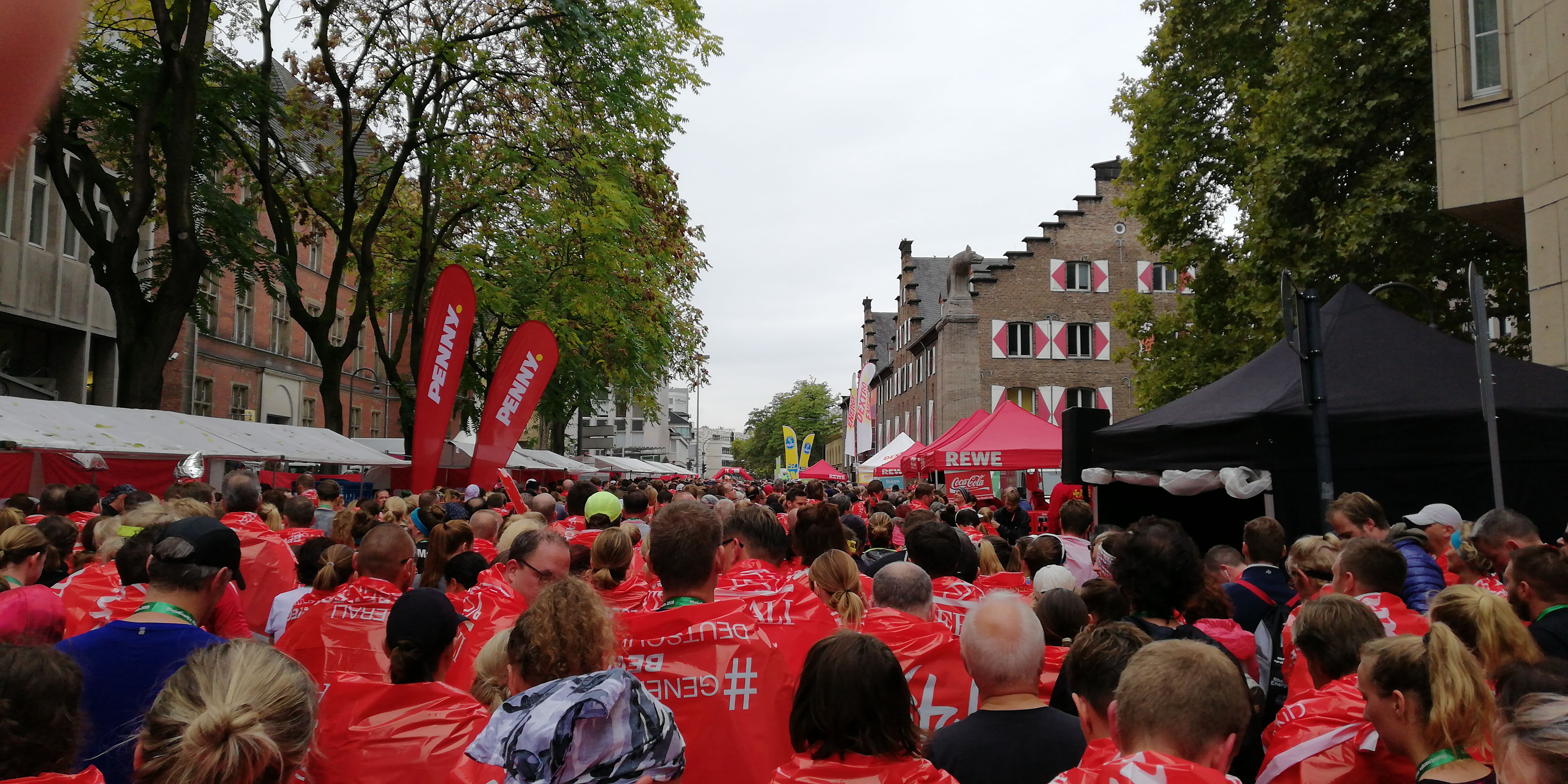 REWE Verpflegungsdorf Rheinenergie Halbmarathon Köln 2018